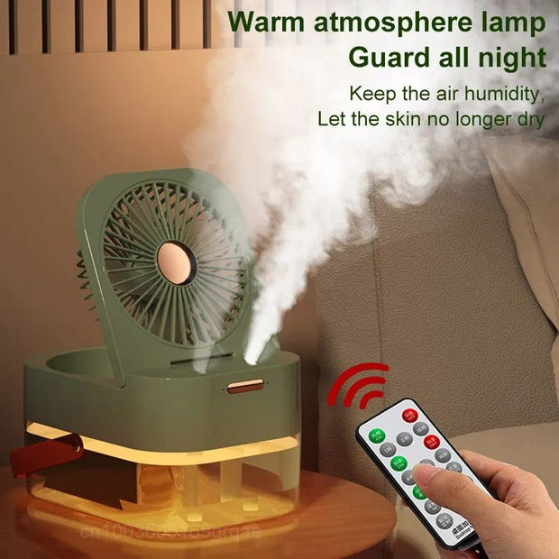 double spray humidifying