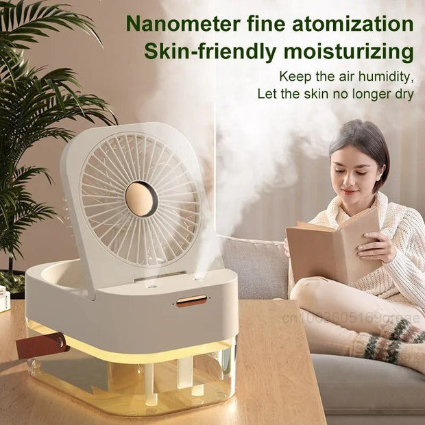 double spray humidifying