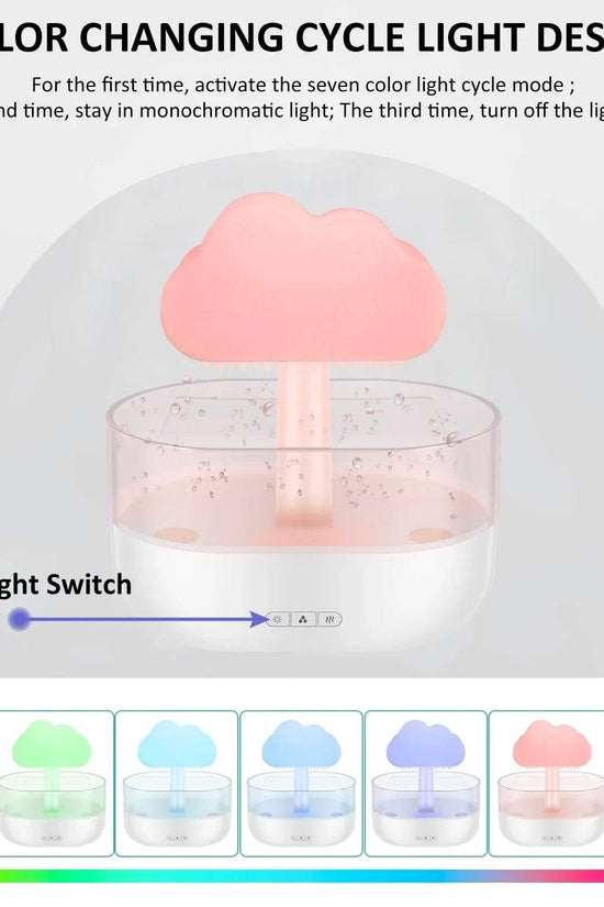 Rain Cloud Humidifier Water Drip