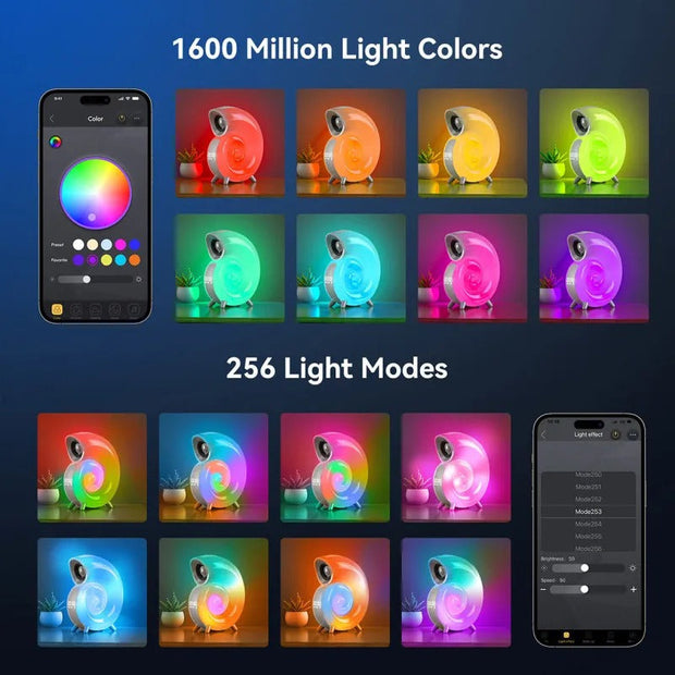 Conch light smart speaker