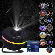 space ball projector casting stars in room